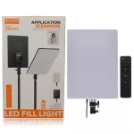 PLOKAMA LIVE-P19 19 inch  Application Scenarios Professional Shot Live Video LED Fill Light – Black