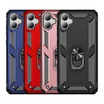 Slim Shockproof Ring Armor Case For iPhone 17