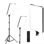 PLOKAMA LIVE-P24 24 inch Application Scenarios Professional Shot Live Video LED Fill Light – Black - Image 2