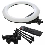 PLOKAMA LIVE-R45 18 inch 45CM Soft LED 3 Colors Ring Light – Black - Image 2