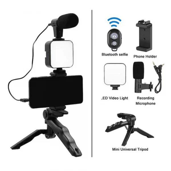PLOKAMA PK-773 Video Making Kit Live Video Recording Vlogging Set
