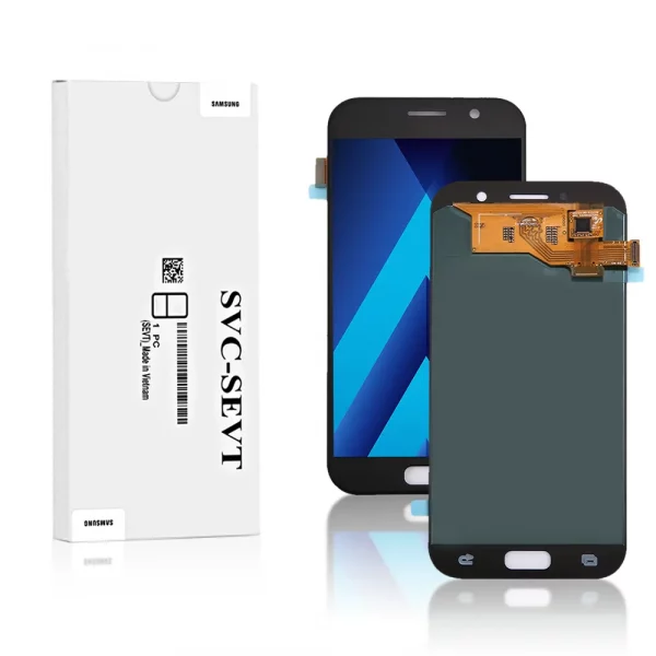 Genuine LCD Screen For Samsung Galaxy A5 2017 (A520F) No Frame – Black (GH97-19733A)