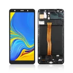 Replacement LCD Screen For Samsung Galaxy A7 2018 (A750F) Black – With Frame