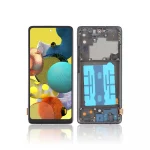 Replacement LCD Screen For Samsung Galaxy A51 5G (A516F) Black – With Frame
