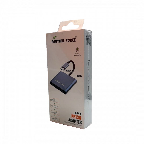 PF135 - Panther Force 4-in-1 HDTV Multi-Connector Cable