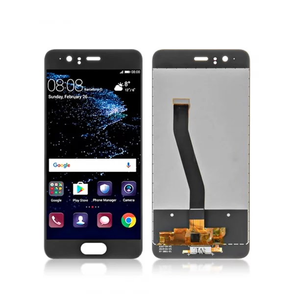 Replacement LCD Screen Display Touch and Digitizer Assembly for Huawei P10 Black – No Frame