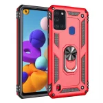 Slim Shockproof Ring Armor Stand Phone Case for Samsung Galaxy A21s (A217F) - Image 3