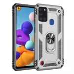 Slim Shockproof Ring Armor Stand Phone Case for Samsung Galaxy A21s (A217F) - Image 4