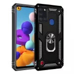 Slim Shockproof Ring Armor Stand Phone Case for Samsung Galaxy A21s (A217F) - Image 2