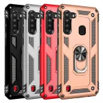 Slim Shockproof Ring Armor Stand Phone Case for Samsung Galaxy A21 (A215U)