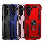 Slim Shockproof Ring Armor Stand Phone Case for Samsung Galaxy A36 (A366E)