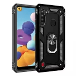 Slim Shockproof Ring Armor Stand Phone Case for Samsung Galaxy A21 (A215U) - Image 2