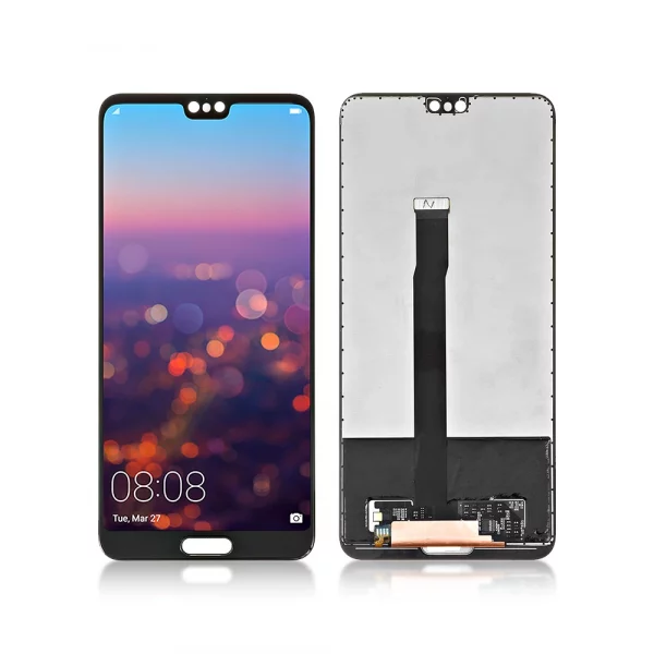 Replacement LCD Screen Display Touch and Digitizer Assembly for Huawei P20 Black – No Frame