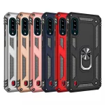 Slim Shockproof Ring Armor Stand Phone Case for Samsung Galaxy A20s (A207F)