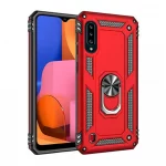Slim Shockproof Ring Armor Stand Phone Case for Samsung Galaxy A20s (A207F) - Image 2