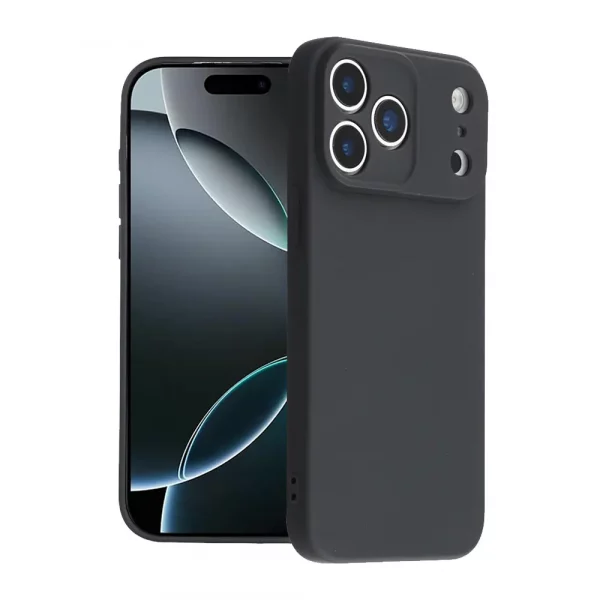 Camera Lens Black TPU Gel Case For iPhone 17 Pro