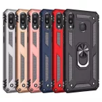 Slim Shockproof Ring Armor Stand Phone Case for Samsung Galaxy A20E (A202F)