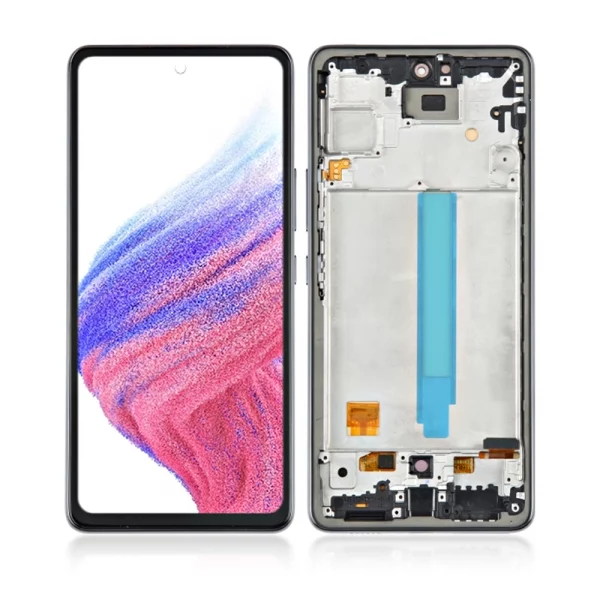 Replacement LCD Screen For Samsung Galaxy A53 5G (A536B) Black – With Frame