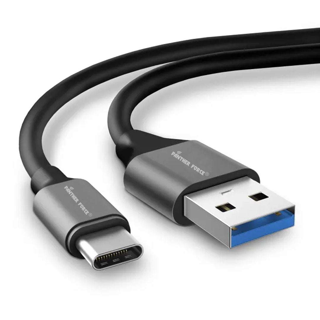 1_3ce27389-20e1-4a90-8b5f-ea6a5cabd80b.jpg PF13 - Panther Force 3A 1M Cable for Type-C - Extended Length for Convenient Charging - Image 1