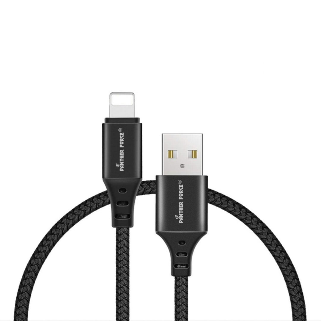 1_8cc0da36-1b59-4401-a7fd-587158d868f8.jpg PF12 - Panther Force 3A 1M Cable for iPhone - Fast Charging & Seamless Data Transfer - Image 1