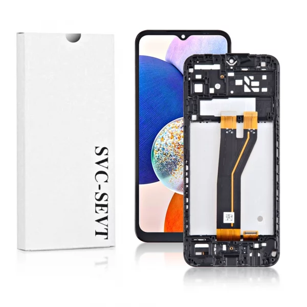 Genuine LCD Screen For Samsung Galaxy A14 5G (A146B) With Frame and Touchpad – Black  (GH81-23640A)