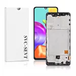 Genuine LCD Screen For Samsung Galaxy A41 (A415F) With Frame and Touchpad – Black  (GH82-22860A)