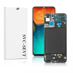 Genuine LCD Screen For Samsung Galaxy A50 (A505F) With Frame and Touchpad – Black  (GH82-19204A)