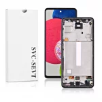 Genuine LCD Screen For Samsung Galaxy A52s (A528B) With Frame and Touchpad – Black  (GH82-26861A)