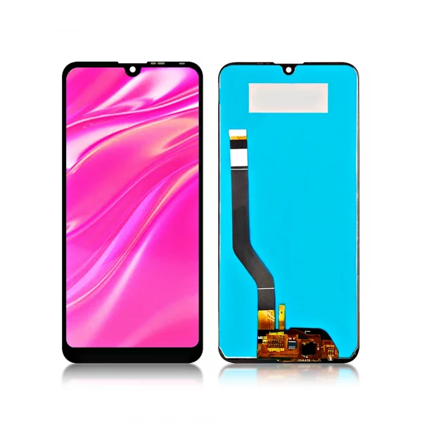 Replacement LCD Screen Display Touch and Digitizer Assembly for Huawei Y7 2019 Black – No Frame