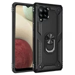 Slim Shockproof Ring Armor Stand Phone Case for Samsung Galaxy A12 (A125F) - Image 2