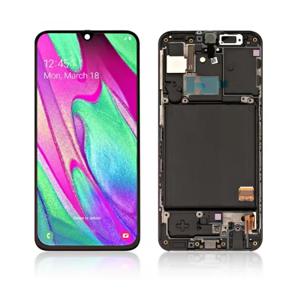 Replacement OLED LCD Screen For Samsung Galaxy A40 (A405F) – With Frame