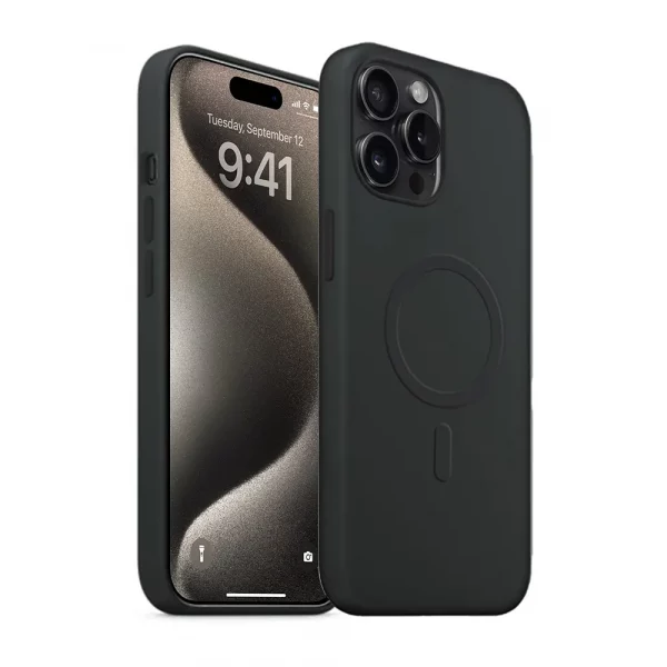 Silicone Magsafe Case For iPhone 15 Pro