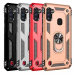 Slim Shockproof Ring Armor Stand Phone Case for Samsung Galaxy A11 (A115F)
