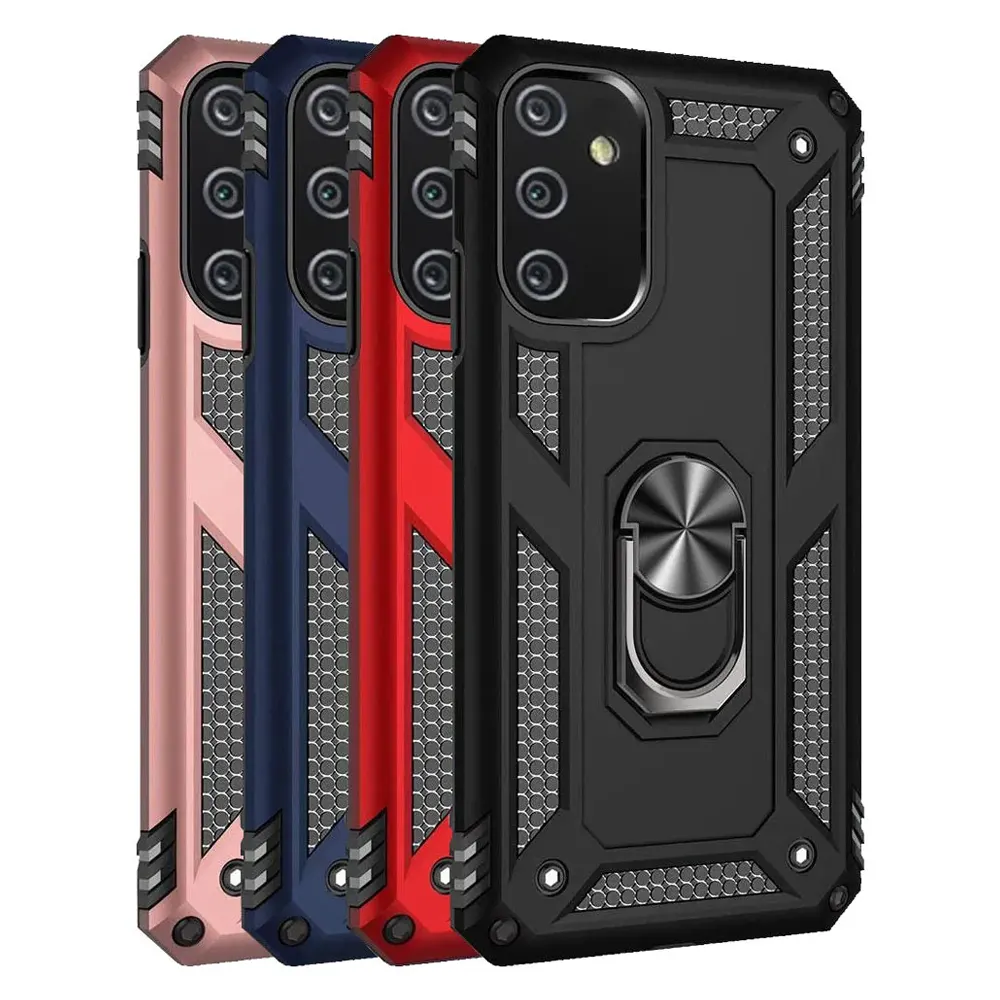 26A-Slim-Shockproof-Ring-Armor-Stand-Phone-Case-for-Samsung-Galaxy-A03s-A037F.webp Slim Shockproof Ring Armor Stand Phone Case for Samsung Galaxy A03s (A037F) - Image 1