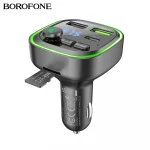 BOROFONE BC48 18W + QC3.0 In Car Bluetooth FM Transmitter - Image 2