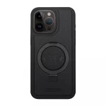 Magnetic Ring Leather Bracket Case For iPhone 15 - Image 2