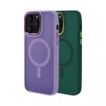 Magnetic Collection Transparent Case For iPhone 15 Pro Max
