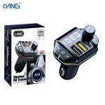 ANG A10 Single PD + Dual QC3.0 18W In Car Bluetooth FM Transmitter
