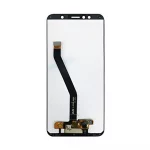 Replacement LCD Screen Display Touch and Digitizer Assembly for Huawei Y6 2018 Black – No Frame - Image 2
