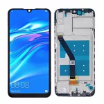 Replacement LCD Screen Display Touch and Digitizer Assembly for Huawei Y6 2019 Black – With Frame