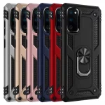 Slim Shockproof Ring Armor Stand Phone Case for Samsung Galaxy A02s (A025F)