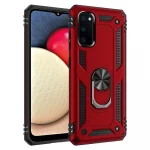 Slim Shockproof Ring Armor Stand Phone Case for Samsung Galaxy A02s (A025F) - Image 3