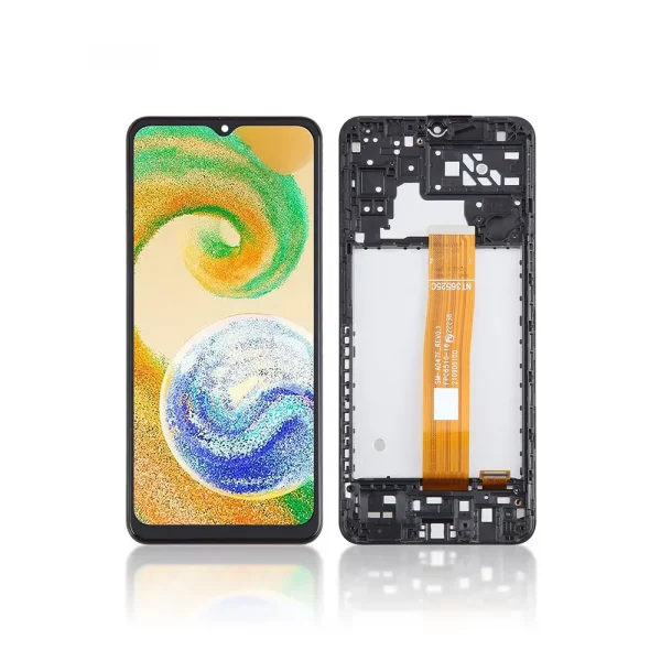 Replacement LCD Screen For Samsung Galaxy A04s (A047F) – With Frame