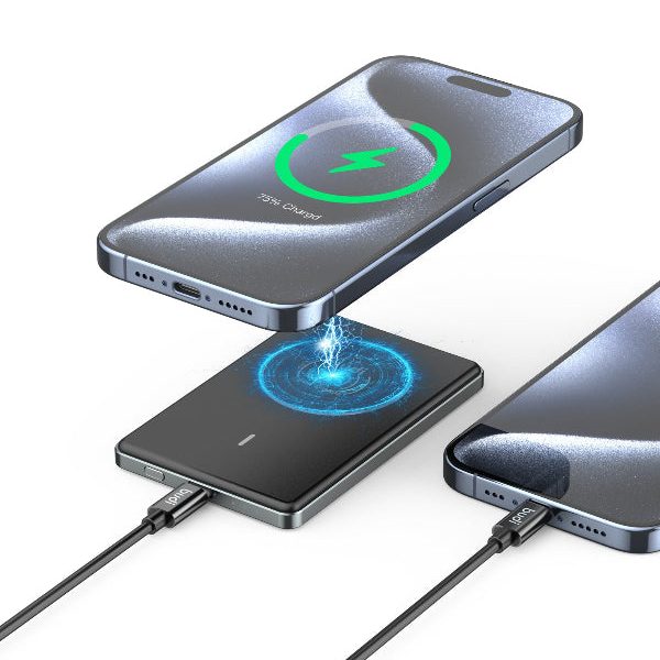 budi - Ultra-Thin 5000mAh
20W PD+Wireless Powerbank