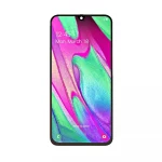 Replacement LCD Screen For Samsung Galaxy A40 (A405F) Black – With Frame - Image 2