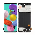 Replacement LCD Screen For Samsung Galaxy A51 4G (A515F) Black – With Frame