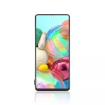 Replacement OLED LCD Screen For Samsung Galaxy A71 (A715F) Black – With Frame - Image 2