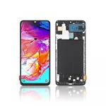 Replacement OLED LCD Screen For Samsung Galaxy A70 (A705F) Black – With Frame