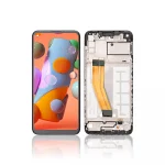 Replacement LCD Screen For Samsung Galaxy A11 (A115F) Black – With Frame