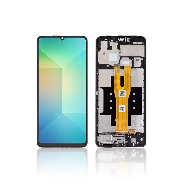 Premium A+ LCD Screen For Samsung Galaxy A06 (A065F) Black – With Frame